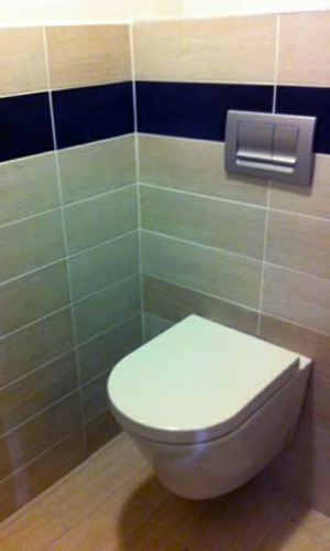 WC suspendus
